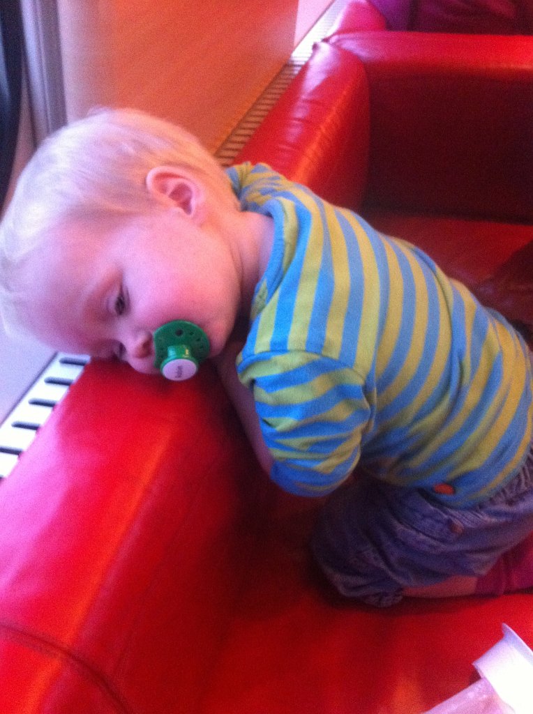 20131106-15-45-13.jpg - Åksjuk Robin på tåget från Göteborg